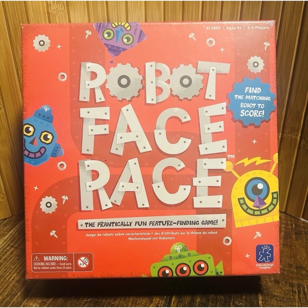Robot‎ Face Race Educational Game